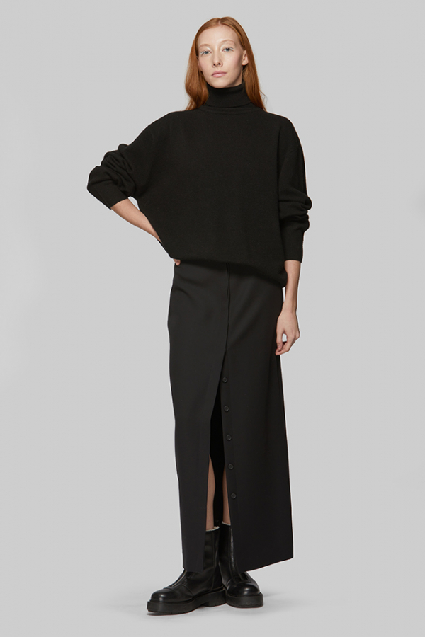 Юбка черная