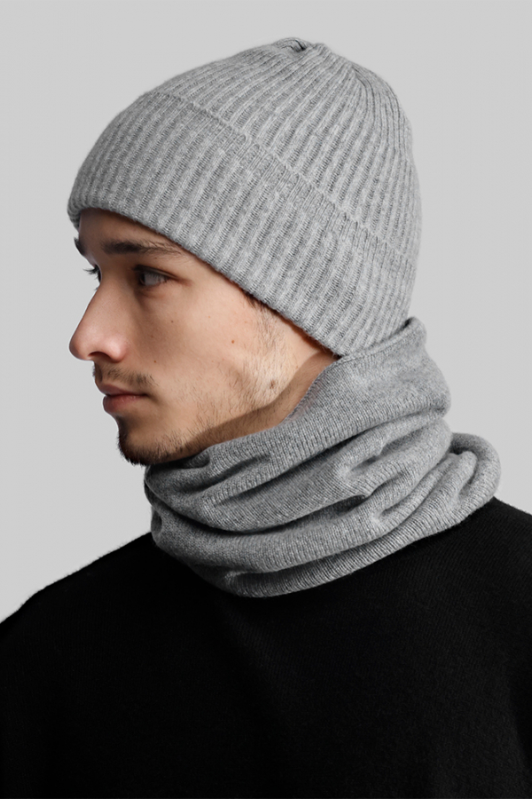 Шапка из кашемира 