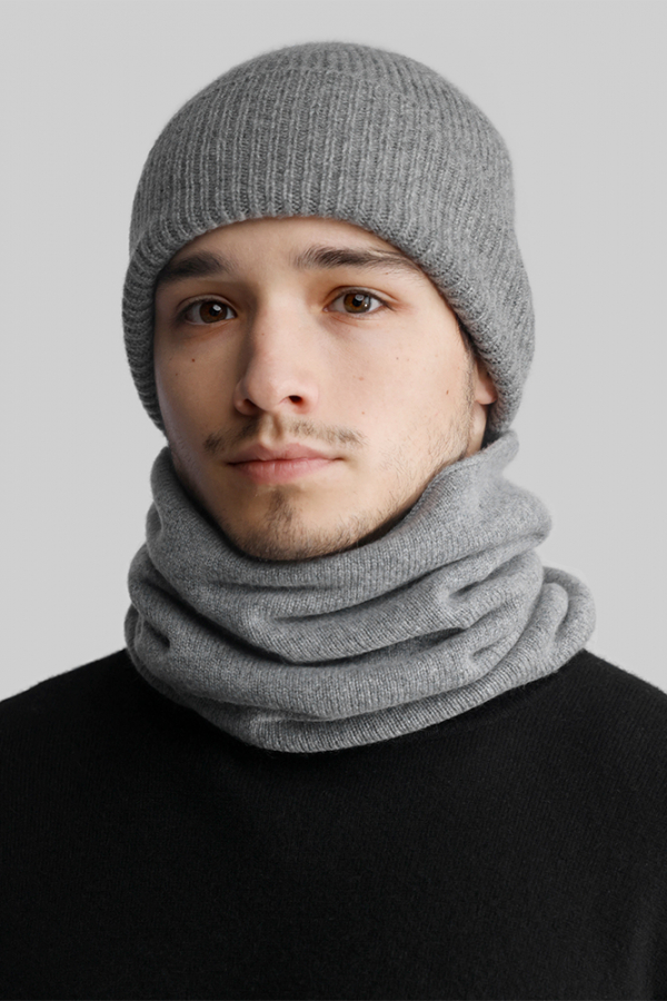 Шапка из кашемира 