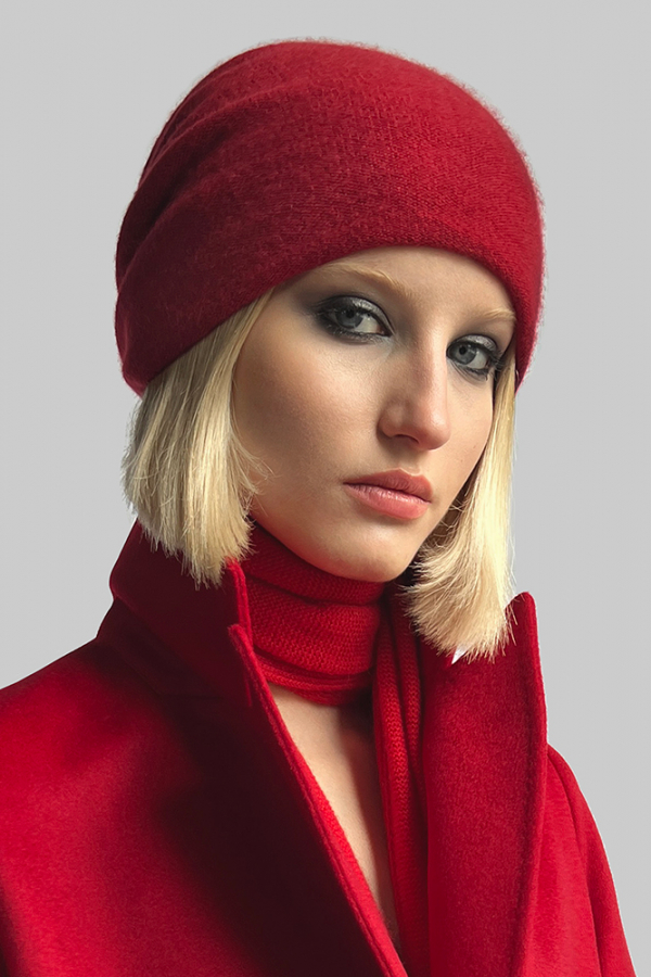 Шапка из кашемира