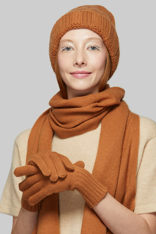 Перчатки из кашемира