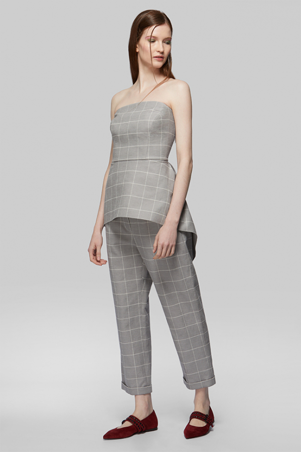  Брюки в клетку