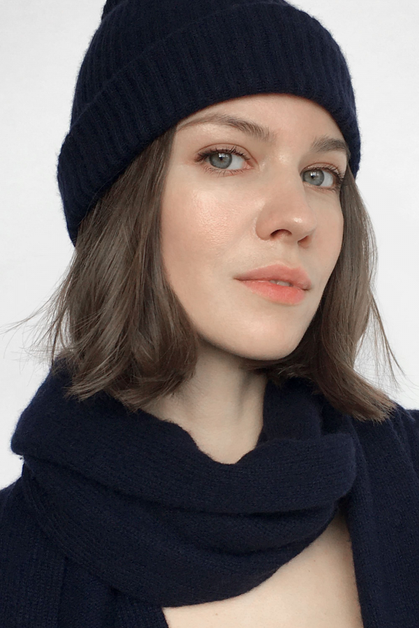 Шапка из кашемира