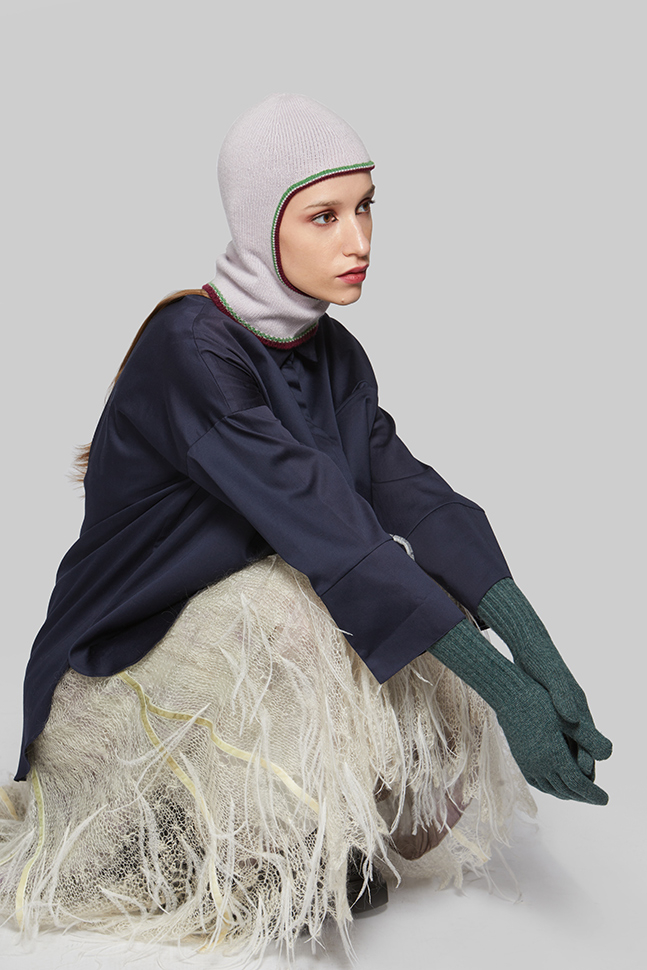 Балаклава из кашемира Балаклава из кашемира