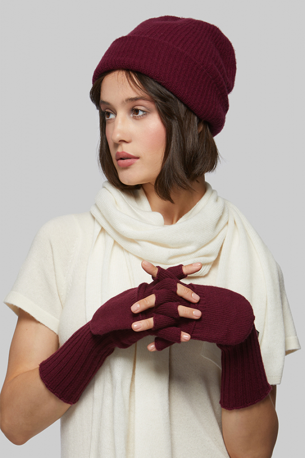 Шапка из кашемира  