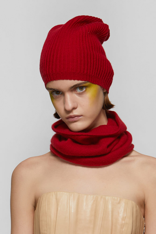 Шапка из кашемира