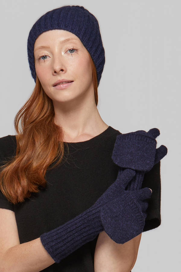 Шапка из кашемира  