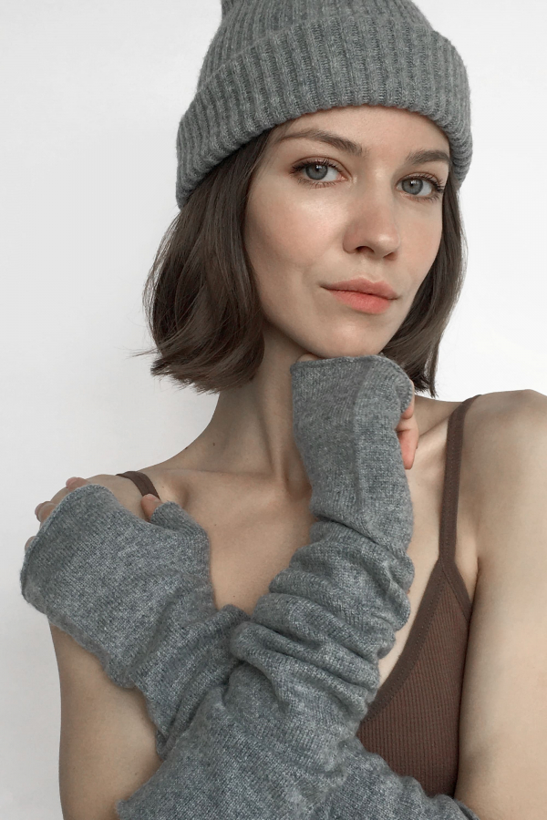 Митенки из кашемира 