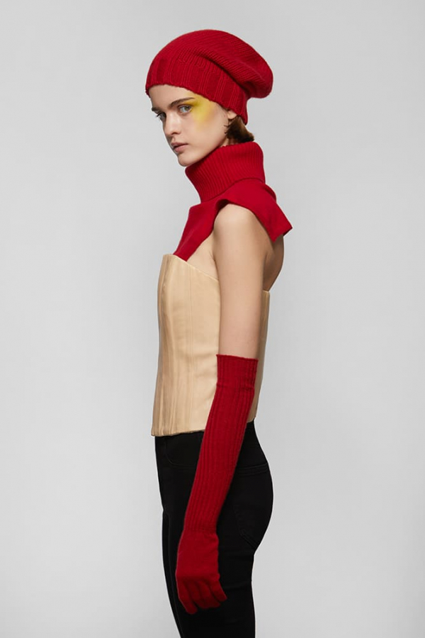 Перчатки из кашемира