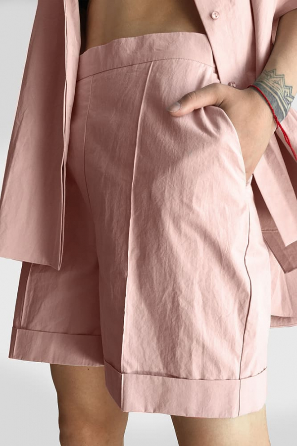 Шорты из хлопка 