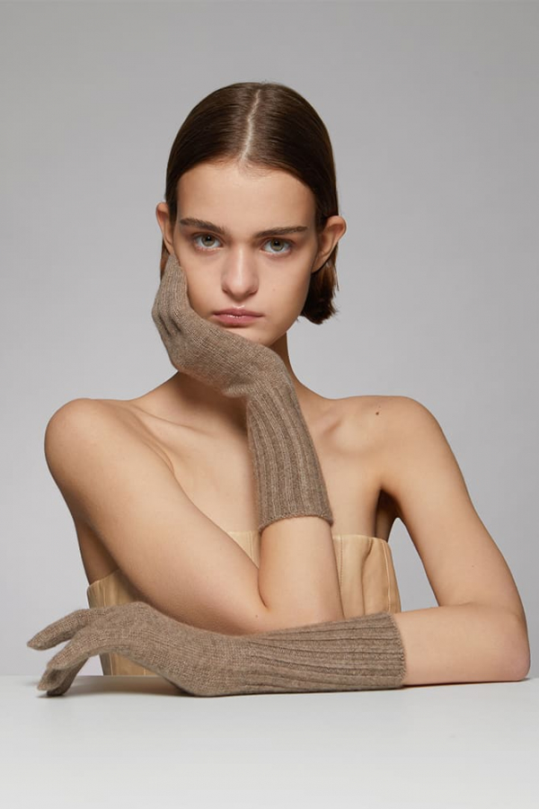 Перчатки из кашемира