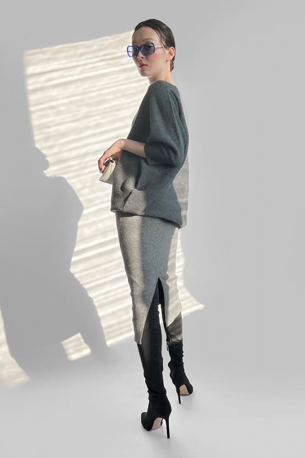 Джемпер из смеси шерсти и кашемира 