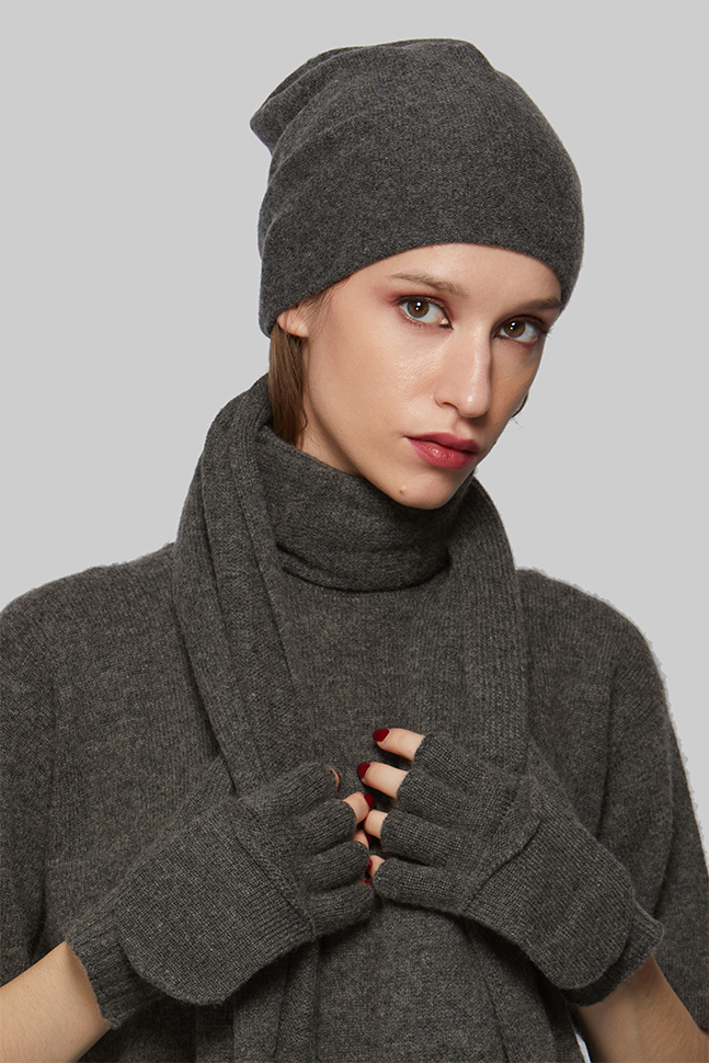 Варежки-перчатки из кашемира Варежки-перчатки из кашемира