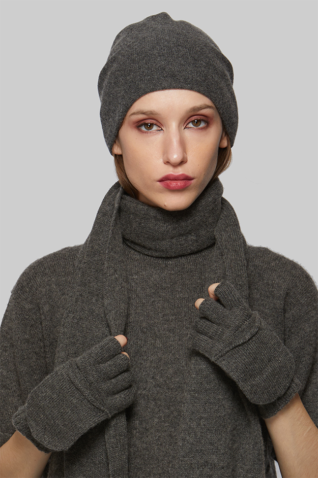 Варежки-перчатки из кашемира Варежки-перчатки из кашемира