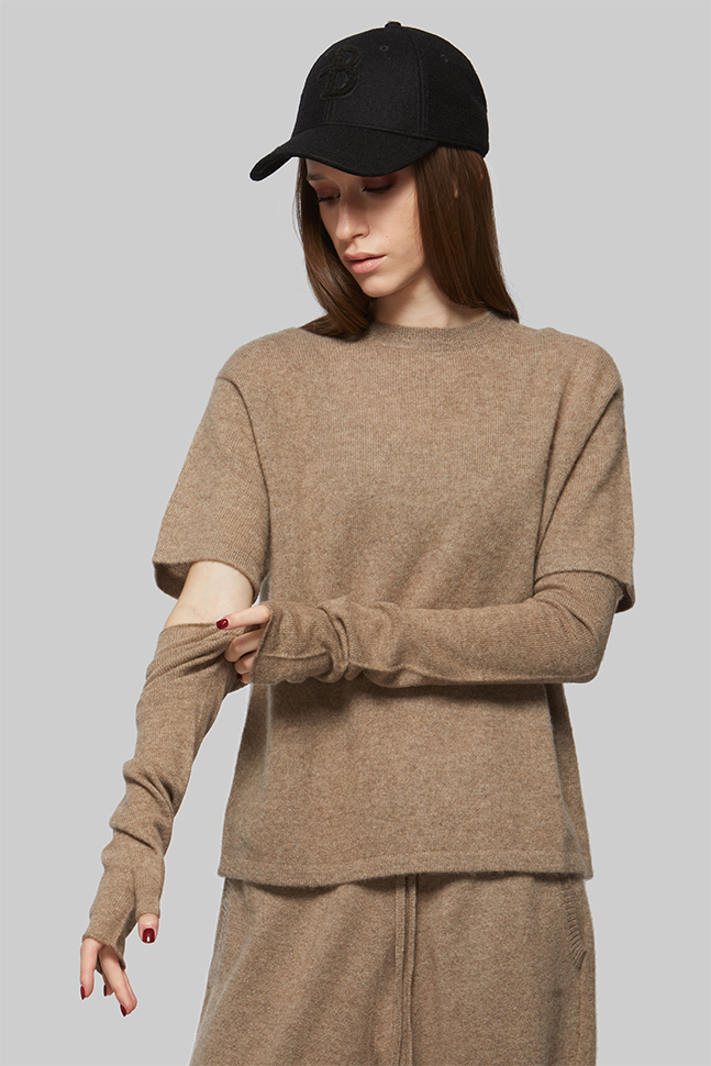 Митенки из кашемира