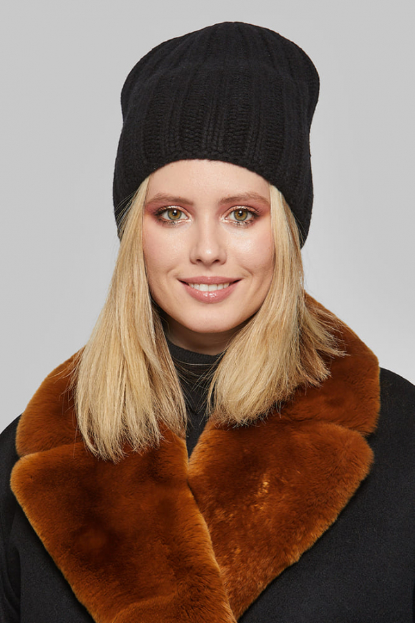 Шапка из кашемира 