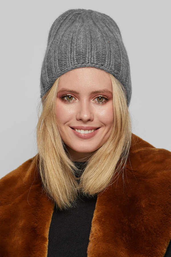 Шапка из кашемира 