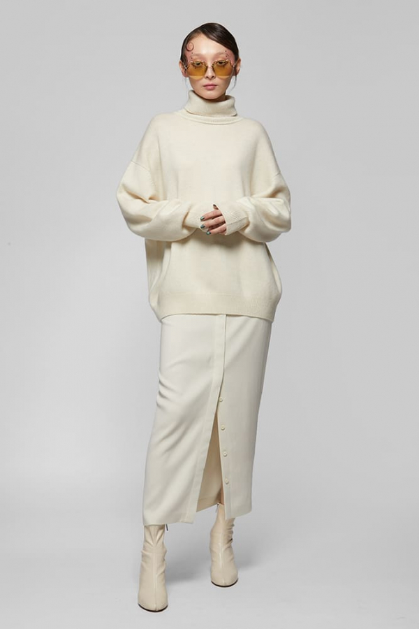 Юбка на пуговицах