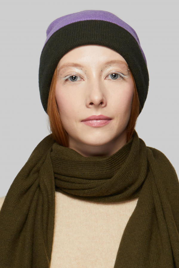 Шапка из смеси шерсти и кашемира  