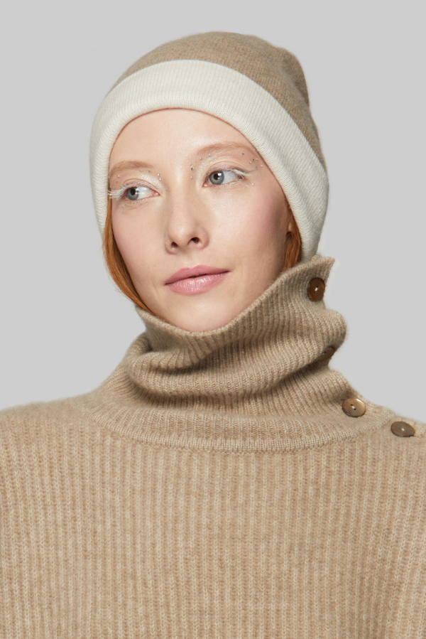 Шапка из смеси шерсти и кашемира