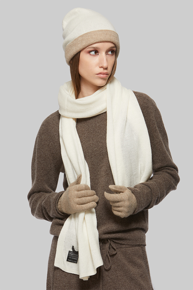 Шапка из смеси шерсти и кашемира