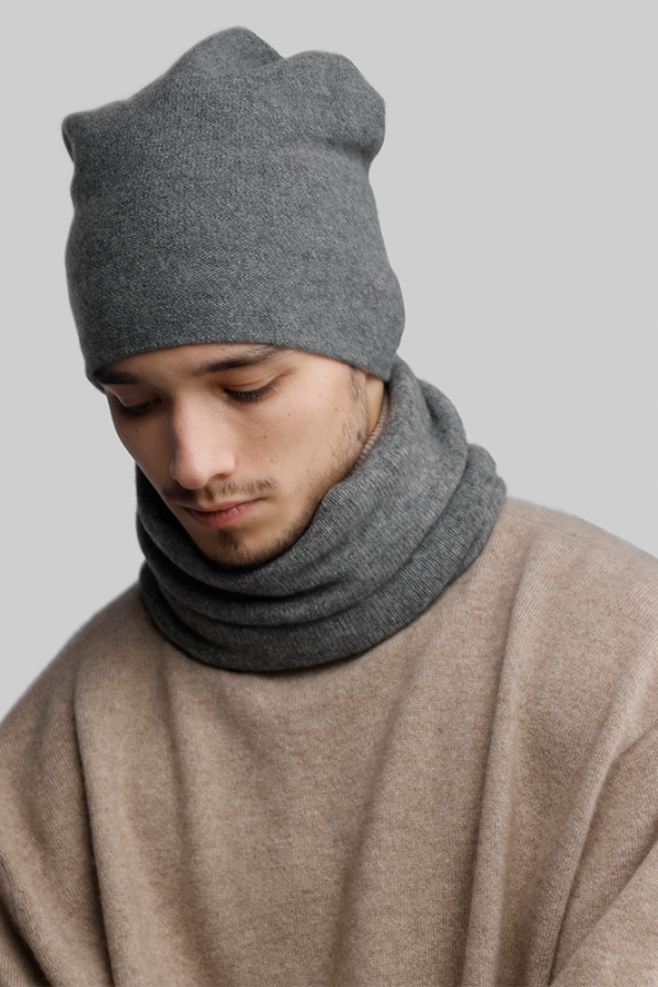 Шапка из кашемира 