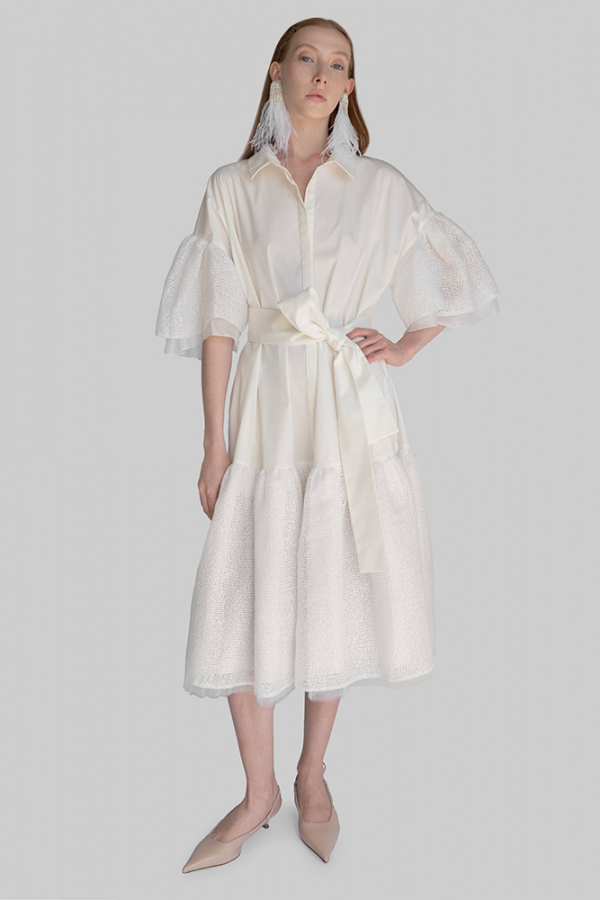 Платье из хлопка