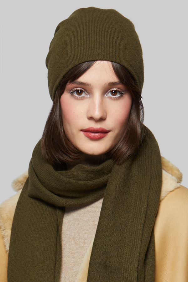 Шапка из кашемира 