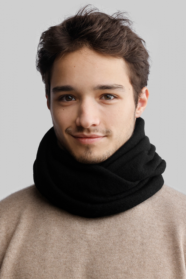 Шарф-хомут из кашемира 