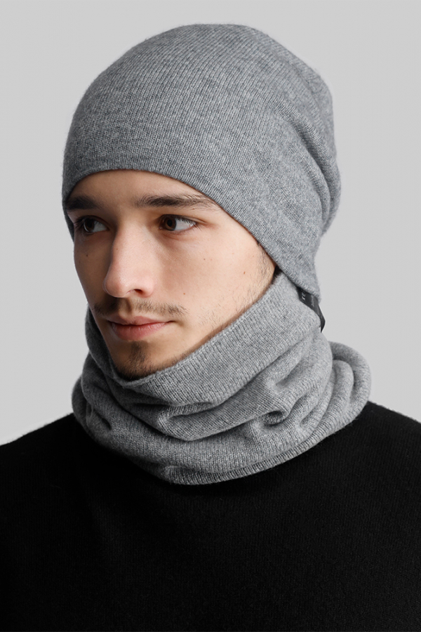 Шапка из кашемира  